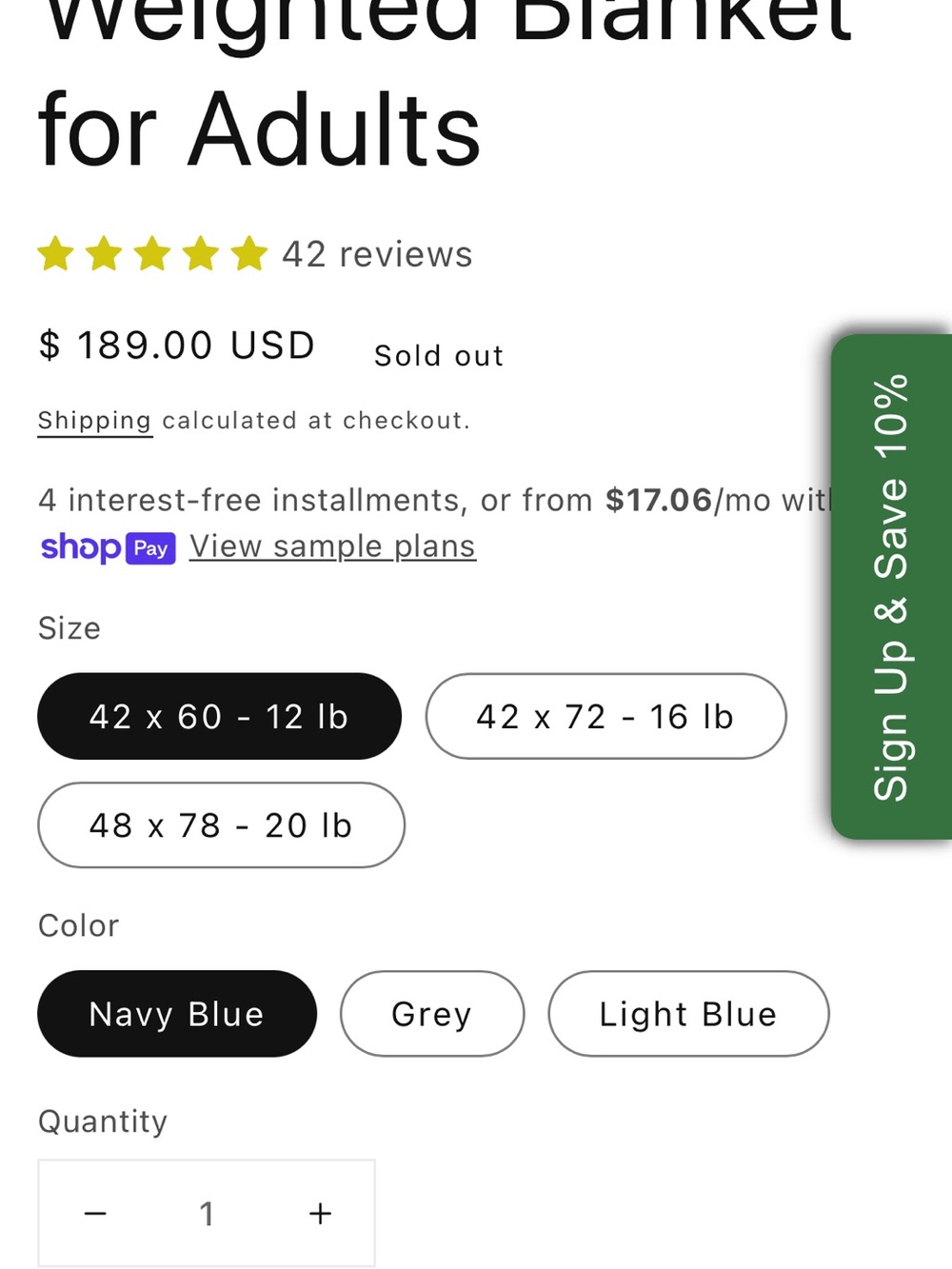 Like New Weighted Blanket – with custom linen duvet
